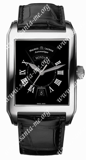 Maurice Lacroix Pontos Rectangulaire Mens Wristwatch PT6147-SS001-31E