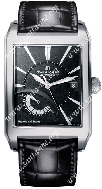 Maurice Lacroix Pontos Rectangulaire Mens Wristwatch PT6167-SS001-330