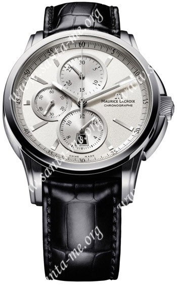 Maurice Lacroix Pontos Chronograph Mens Wristwatch PT6188-SS001-130