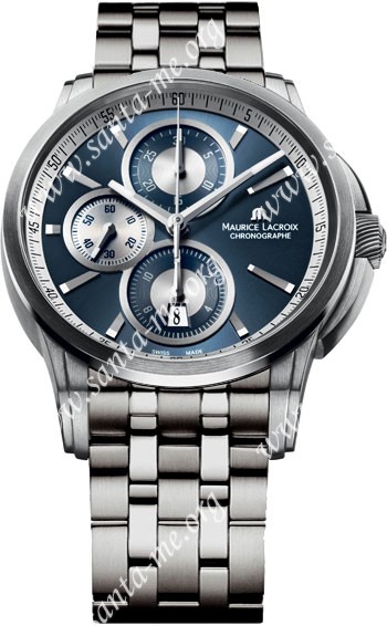Maurice Lacroix Pontos Chronographe Mens Wristwatch PT6188-SS002-430