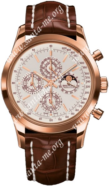 Breitling Transocean Chronograph QP Mens Wristwatch R2931012-G749