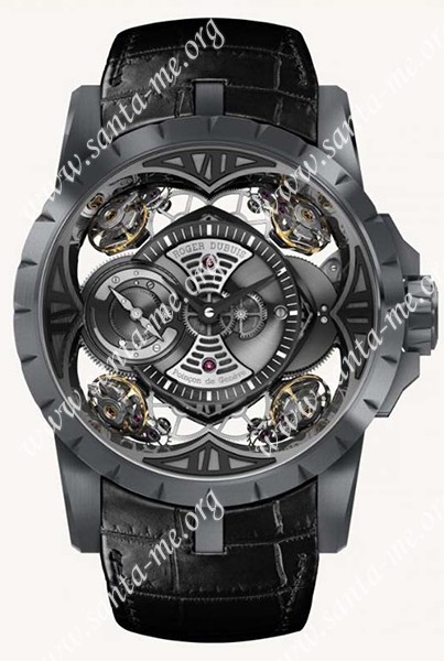 Roger Dubuis Excalibur Quatuor Silicon Mens Wristwatch RDDBEX0408