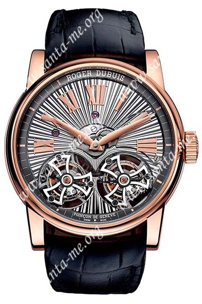 Roger Dubuis Hommage Double Flying Tourbillon Mens Wristwatch RDDBHO0563