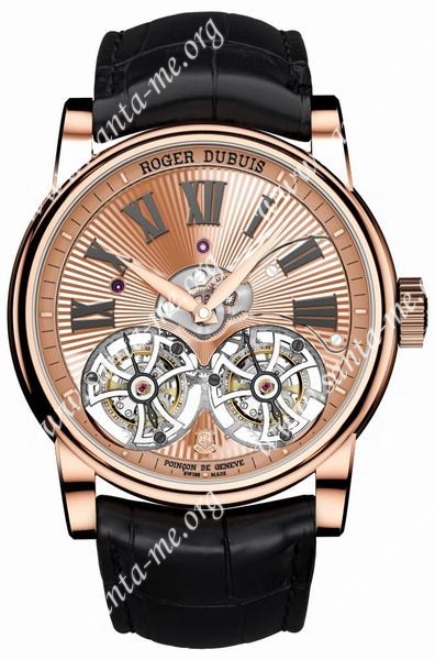 Roger Dubuis Hommage Boutique Exclusive Editions Double Flying Tourbillon Mens Wristwatch RDDBHO0571