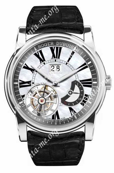 Roger Dubuis Hommage Flying Tourbillon Large Date Mens Wristwatch RDDBHO0578