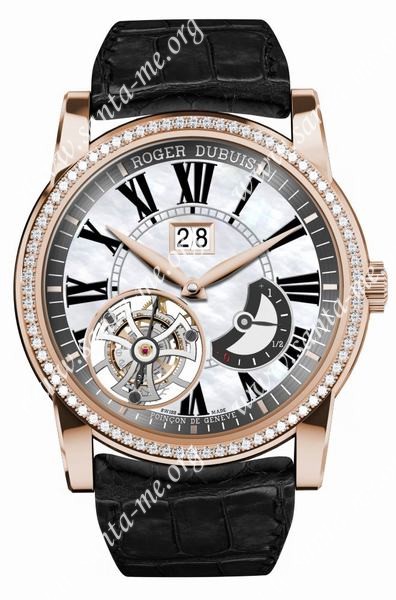 Roger Dubuis Hommage Flying Tourbillon Large Date Mens Wristwatch RDDBHO0579