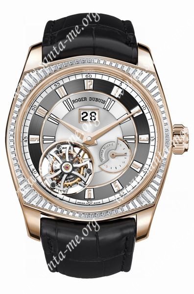 Roger Dubuis La Monegasque Flying Tourbillon Large Date Jewellery Mens Wristwatch RDDBMG0014