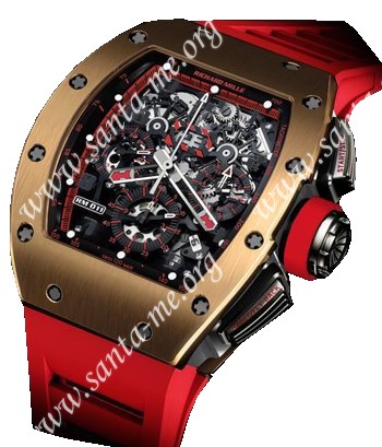 Richard Mille RM 011 Red Demon Mens Wristwatch RM011-Red-Demon