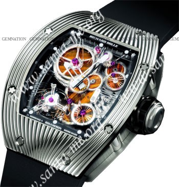 Richard Mille RM 018 Onyx Hommage a Boucheron Mens Wristwatch RM018-WG