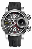 Graham Swordfish Grillo Alarm GMT Mens Wristwatch 2SWGS.B23A
