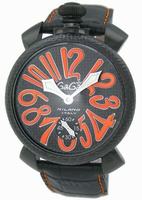 GaGa Milano Manual 48mm Limited Edition Men Wristwatch 5016.1.BK