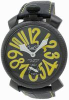 GaGa Milano Manual 48mm Limited Edition Men Wristwatch 5016.2.BK