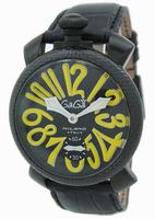 GaGa Milano Manual 48mm Limited Edition Men Wristwatch 5016.2.BKBK