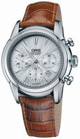 Oris Artelier Chronograph Mens Wristwatch 676.7547.40.51.LS
