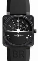 Bell & Ross Avation Flight Instruments Mens Wristwatch BR01-92TURNCOOR