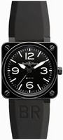 Bell & Ross Aviation BR0192-BL-CER/SRB Mens Wristwatch
