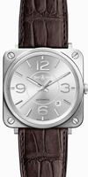 Bell & Ross Avation BRS-OFFICER-SILVER Unisex Wristwatch