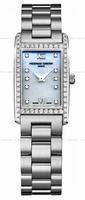 Frederique Constant Carree Quartz Diamonds Ladies Wristwatch FC-200MPWDC1D6B