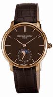 Frederique Constant Slim Line Moonphase Mens Wristwatch FC-705C4S9