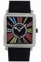 Franck Muller Master Square Mens Large Unisex Wristwatch 6000 H SC DT R-12