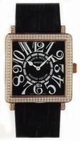 Franck Muller Master Square Mens Large Unisex Wristwatch 6000 H SC DT R-19