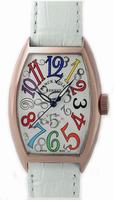 Franck Muller Ladies Medium Cintree Curvex Midsize Ladies Wristwatch 7502 QZ COL DRM O-3