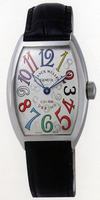 Franck Muller Ladies Medium Cintree Curvex Midsize Ladies Wristwatch 7502 QZ COL DRM O-7