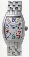Franck Muller Ladies Medium Cintree Curvex Midsize Ladies Wristwatch 7502 QZ COL DRM O-9