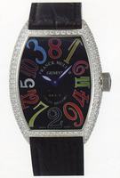 Franck Muller Cintree Curvex Crazy Hours Large Mens Wristwatch 7851 CH COL DRM O-17