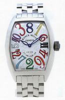 Franck Muller Cintree Curvex Crazy Hours Large Mens Wristwatch 7851 CH COL DRM O-6